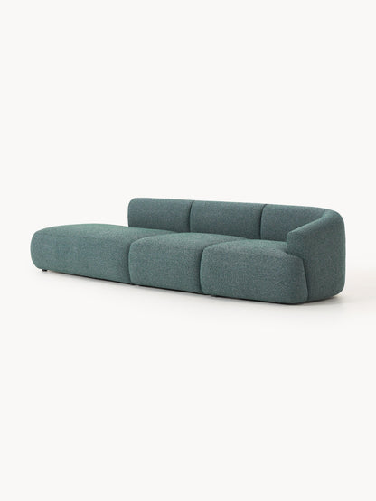 Sofira Bouclé Modular Chaise (2-Seater)