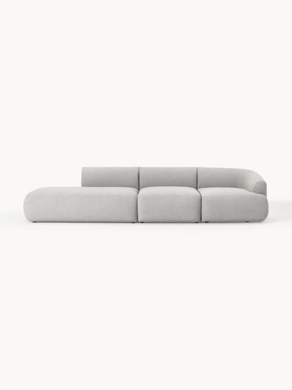 Sofira Bouclé Modular Chaise (2-Seater)