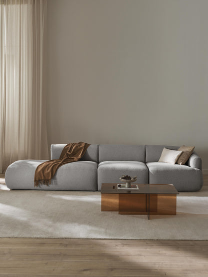 Sofira Bouclé Modular Chaise (2-Seater)