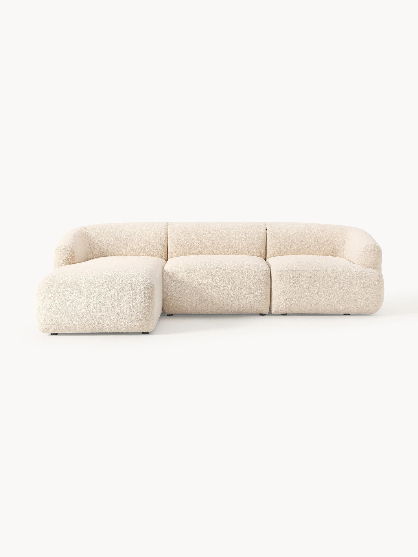 Sofira Bouclé Modular Corner Sofa (3-Seater)