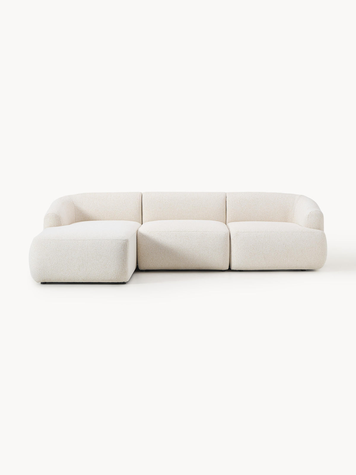 Sofira Bouclé Modular Corner Sofa (3-Seater)