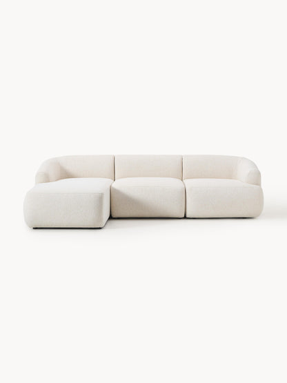Sofira Bouclé Modular Corner Sofa (3-Seater)