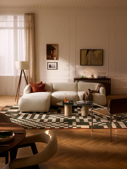 Sofira Bouclé Modular Corner Sofa (3-Seater)
