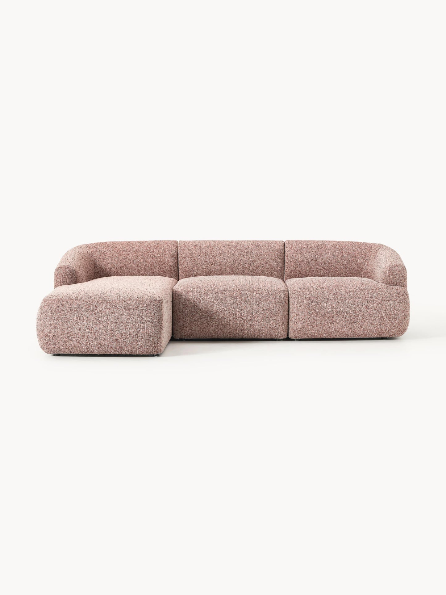 Sofira Bouclé Modular Corner Sofa (3-Seater)