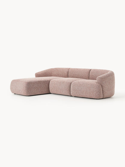 Sofira Bouclé Modular Corner Sofa (3-Seater)
