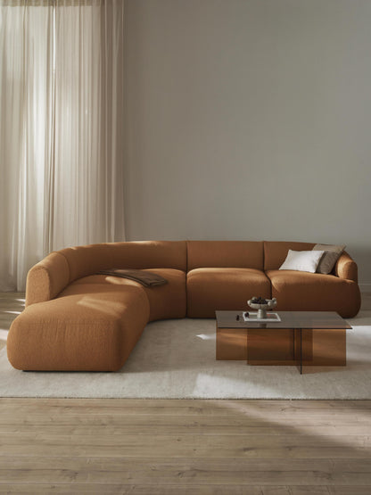 Sofira Bouclé Modular Corner Sofa (4-Seater)