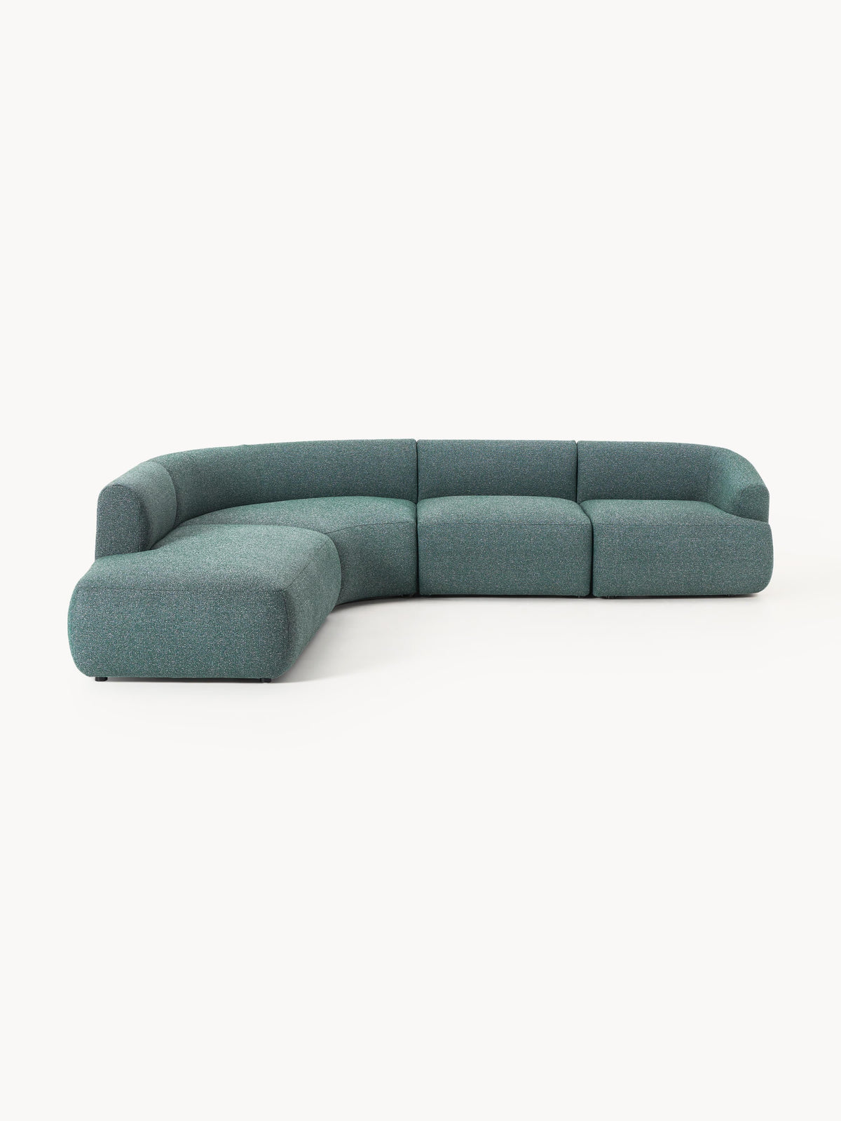 Sofira Bouclé Modular Corner Sofa (4-Seater)