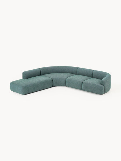 Sofira Bouclé Modular Corner Sofa (4-Seater)