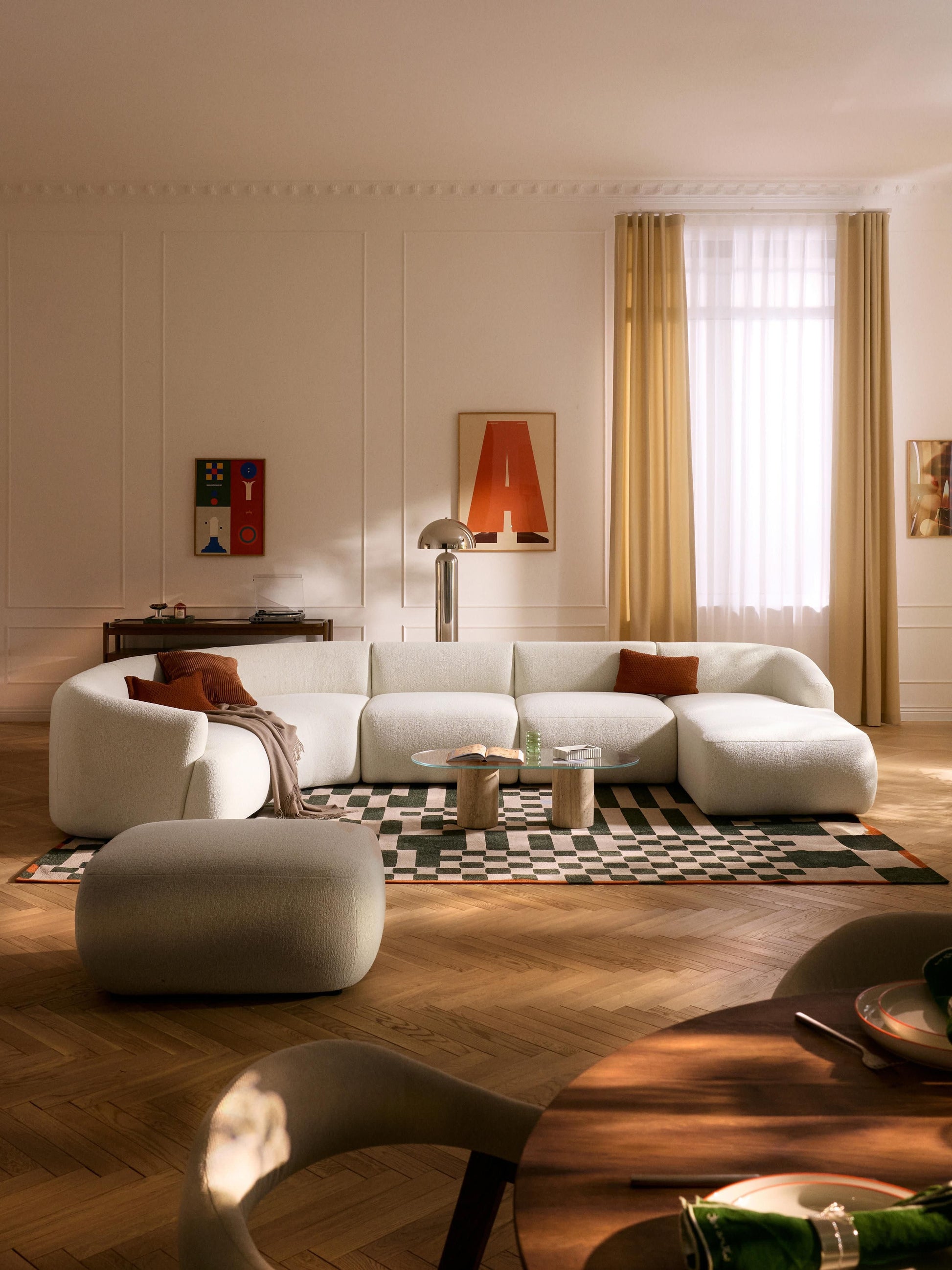 Sofira Bouclé Modular XL Sofa
