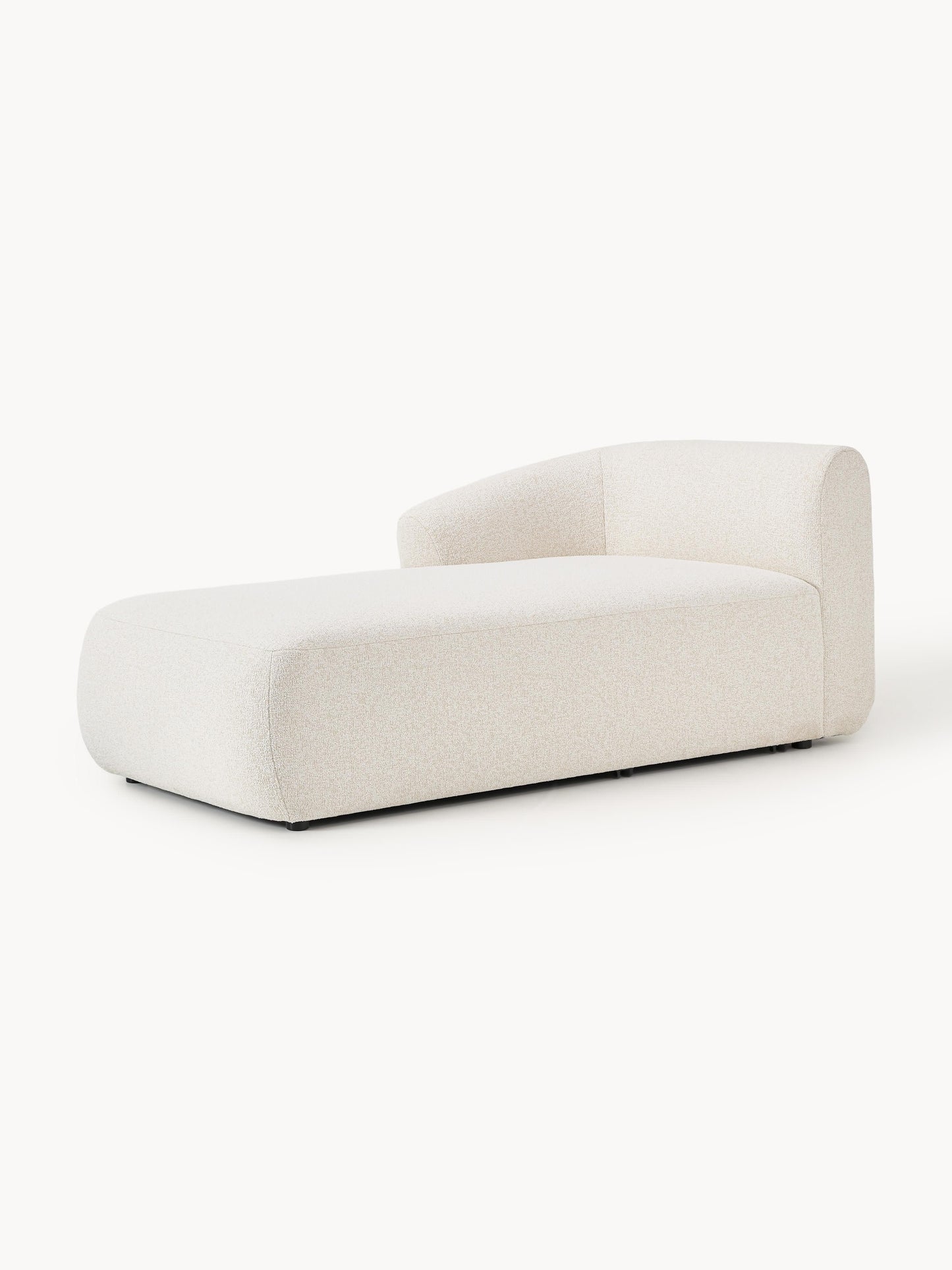 Sofira Chaise Corner Module in Bouclé