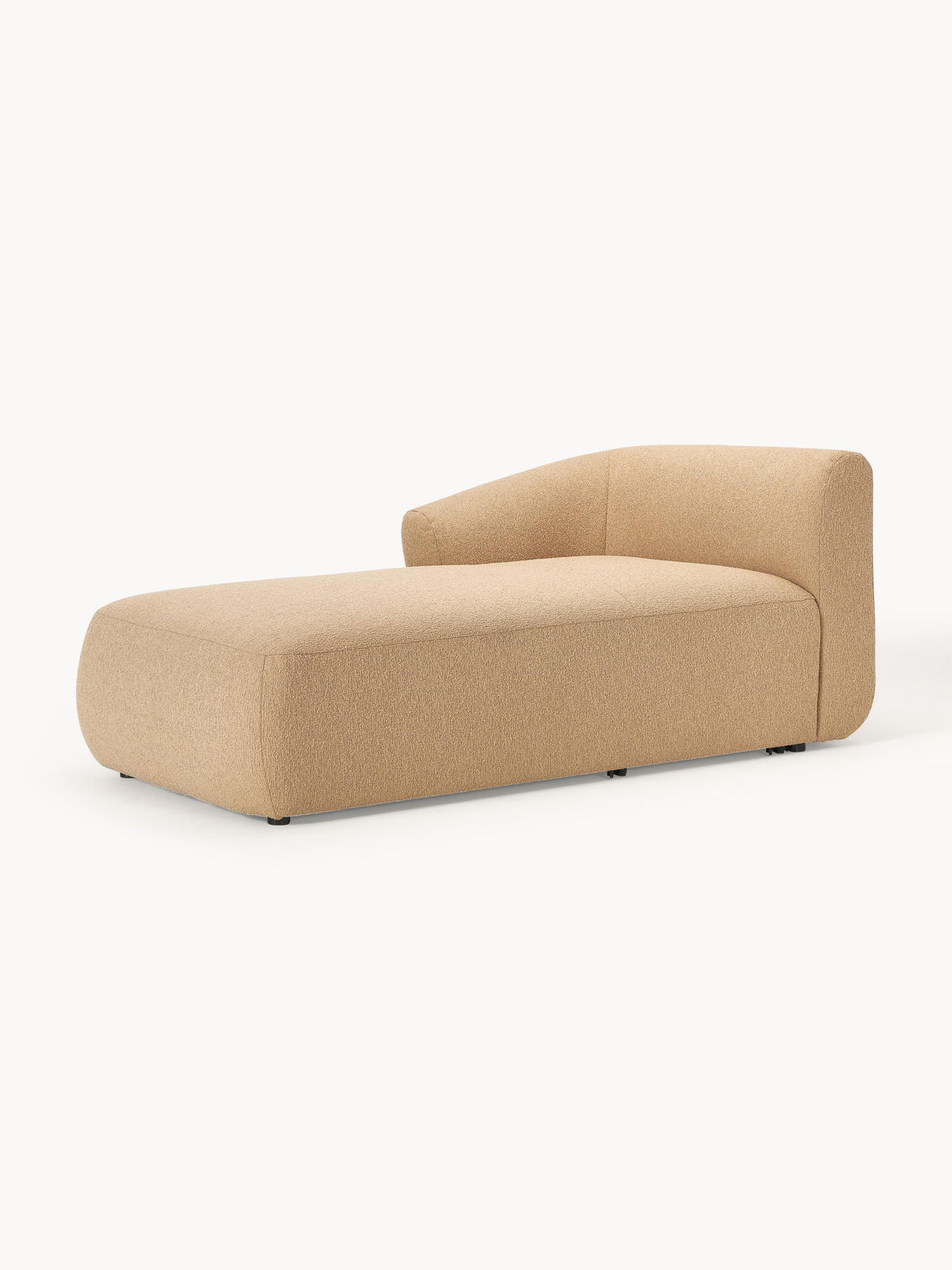 Sofira Chaise Corner Module in Bouclé