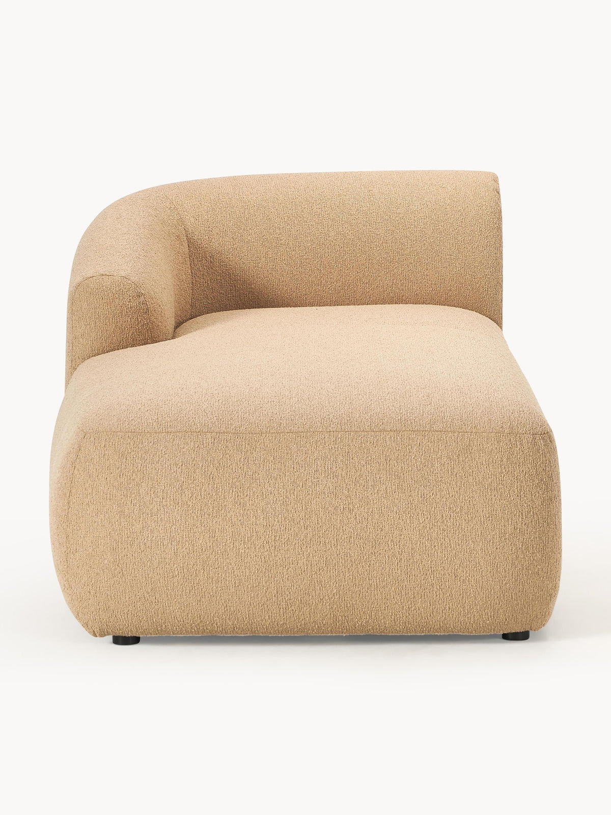 Sofira Chaise Corner Module in Bouclé
