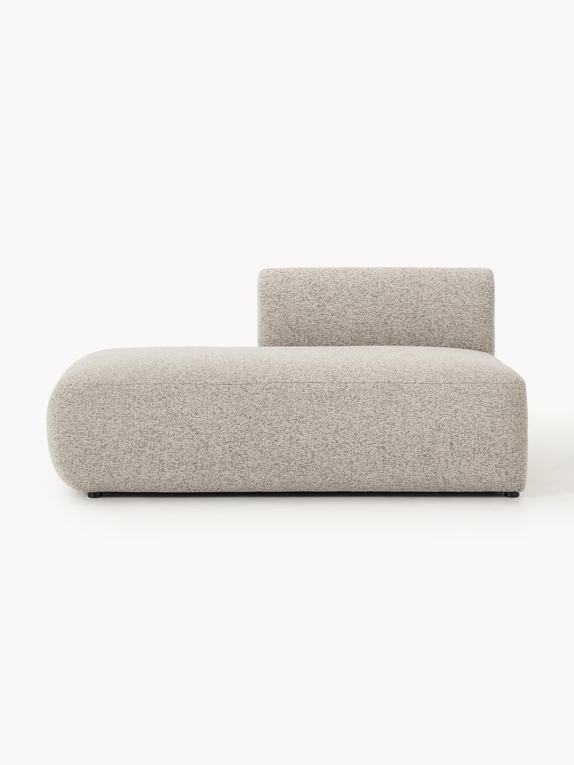 Sofira Chaise Module in Bouclé