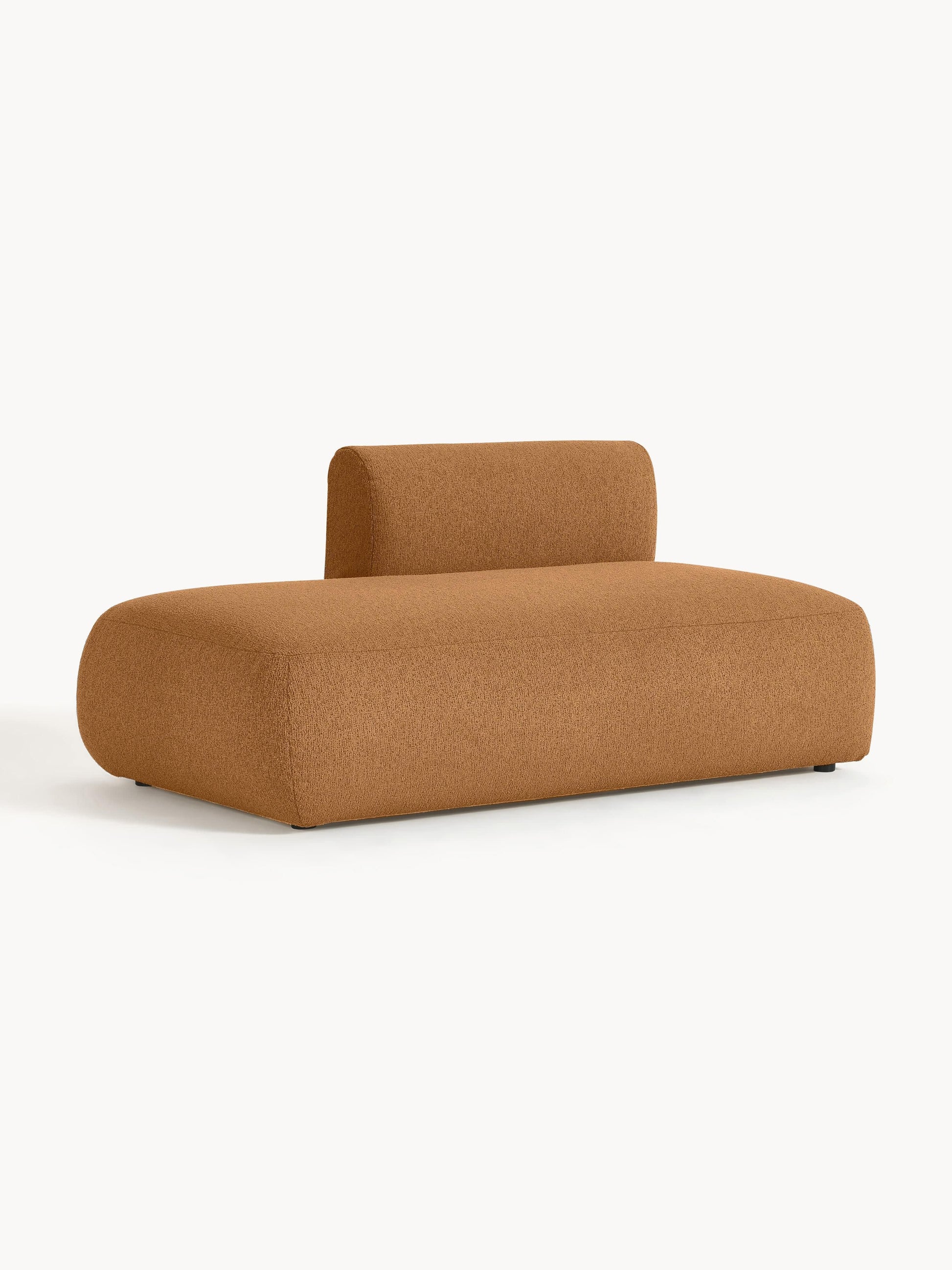 Sofira Chaise Module in Bouclé