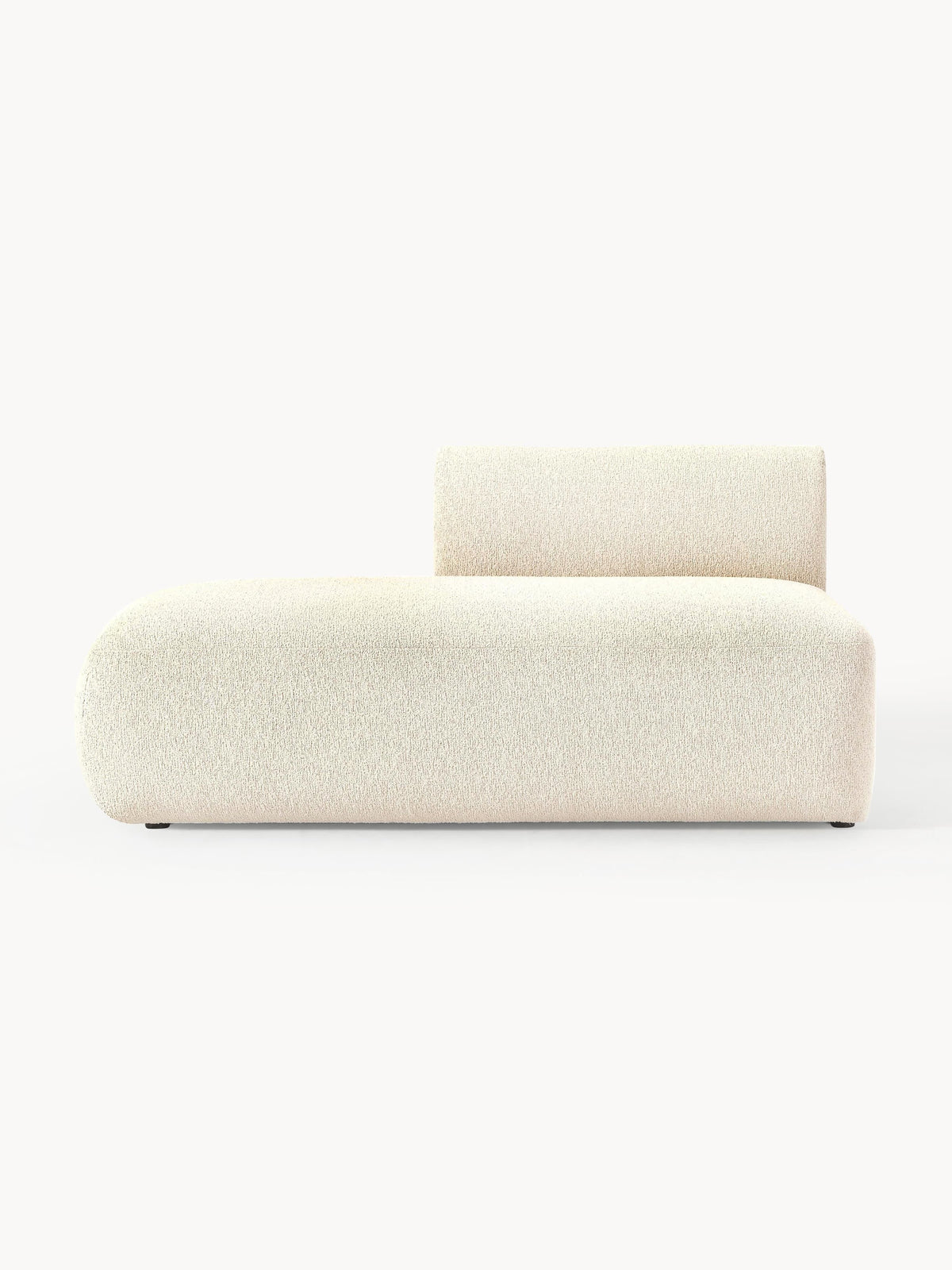 Sofira Chaise Module in Bouclé