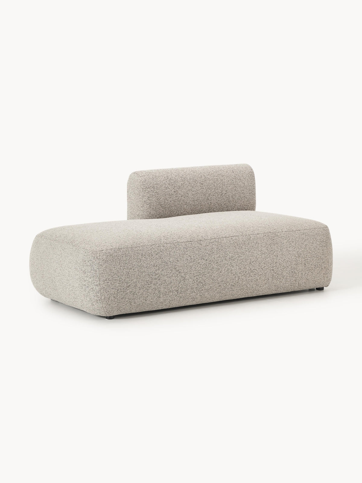 Sofira Chaise Module in Bouclé