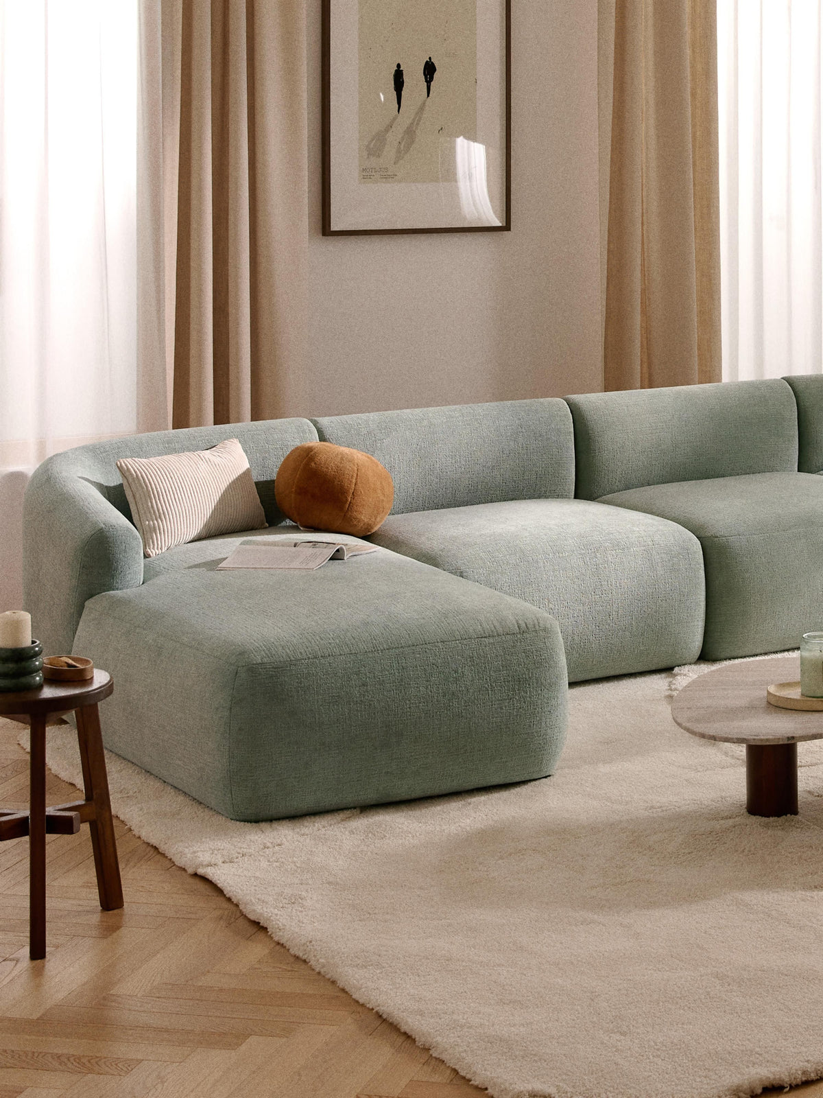 Sofira Corner Module with Chaise