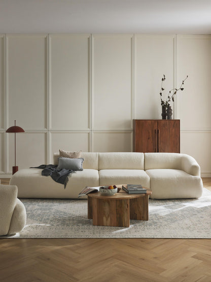 Sofira Teddy Modular Ottoman (3-Seater)