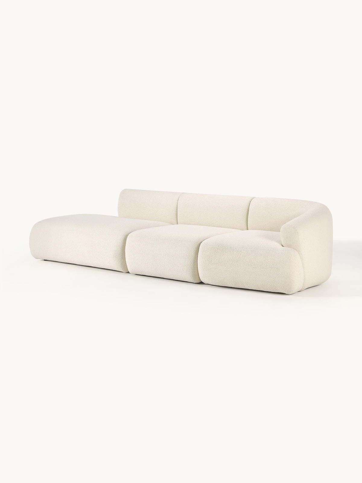 Sofira Teddy Modular Ottoman (3-Seater)
