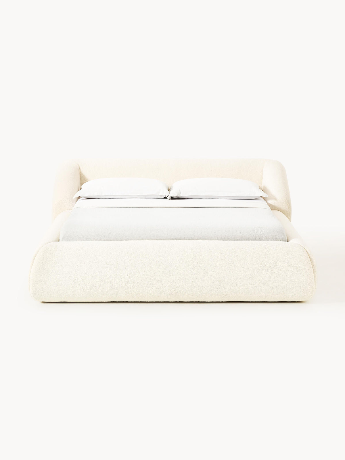 Sofira Upholstered Bed in Teddy