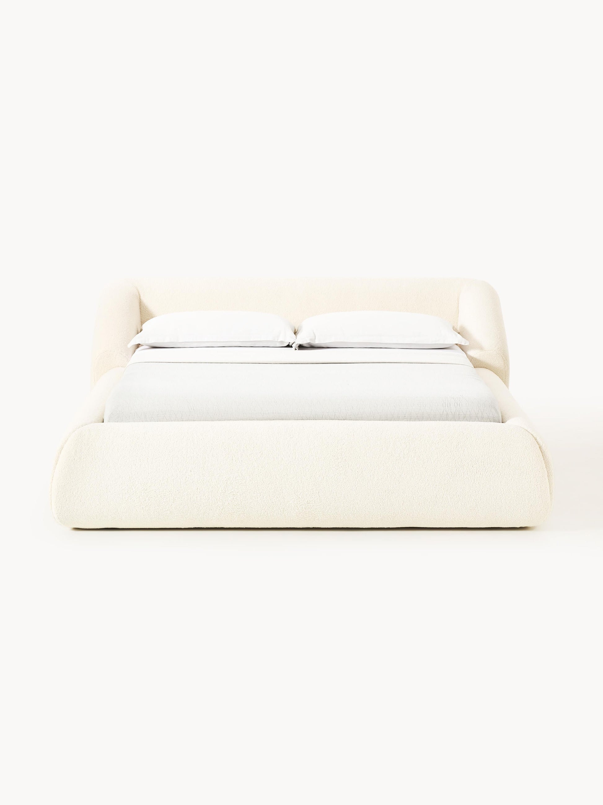 Sofira Upholstered Bed in Teddy