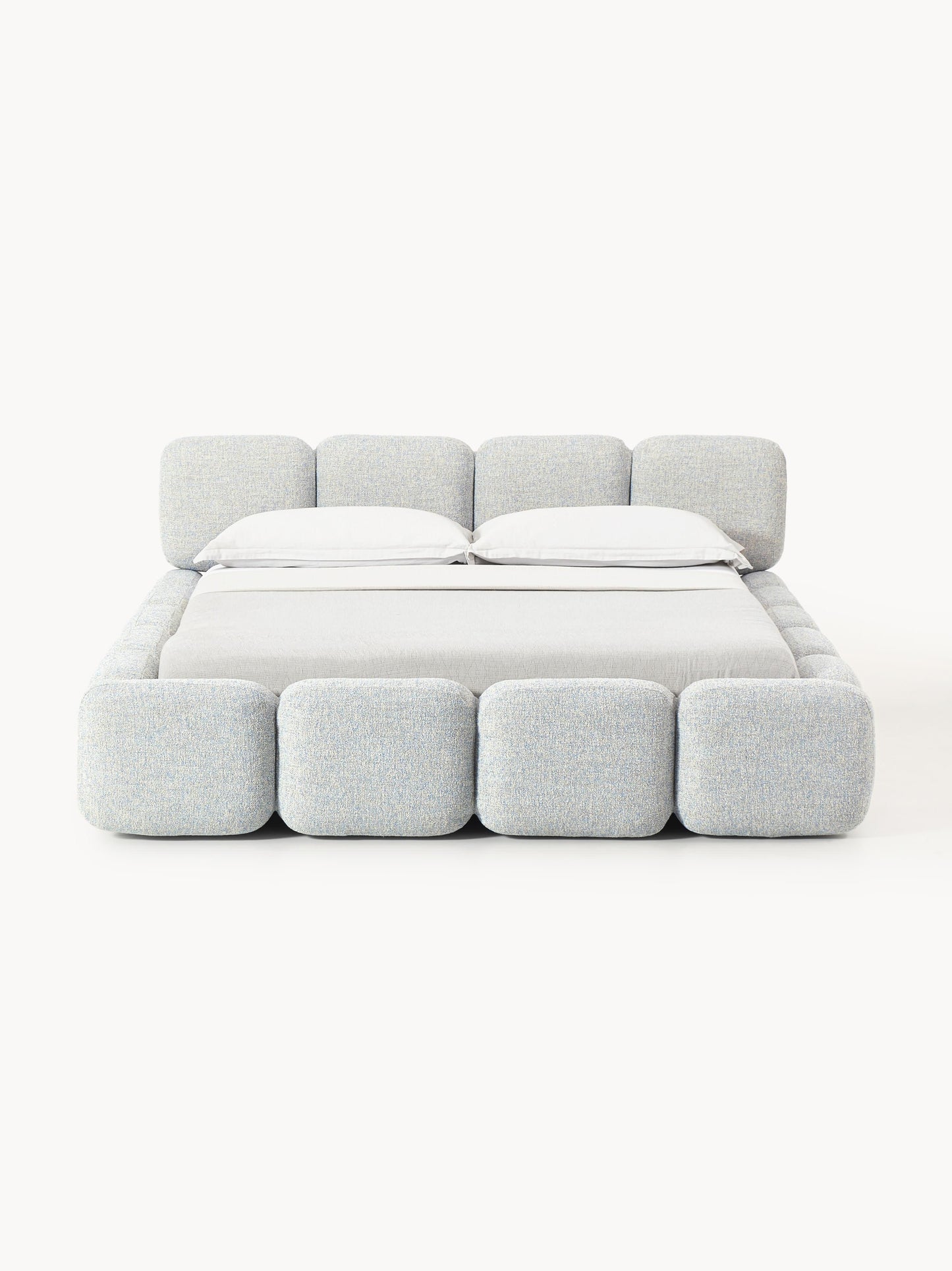 Taylen Upholstered Bed in Bouclé