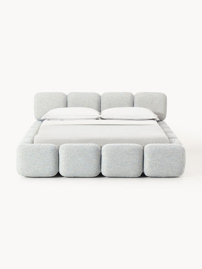 Taylen Upholstered Bed in Bouclé