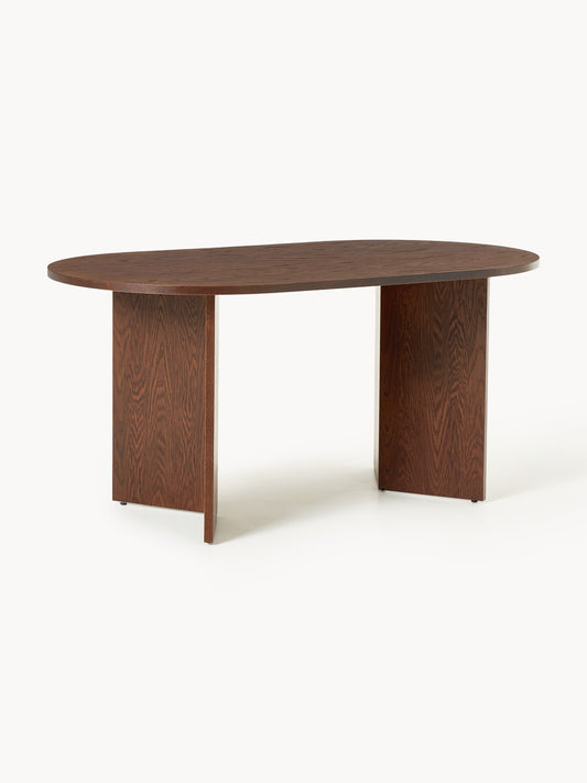 Tonio Oval Wooden Dining Table, in Various Sizes