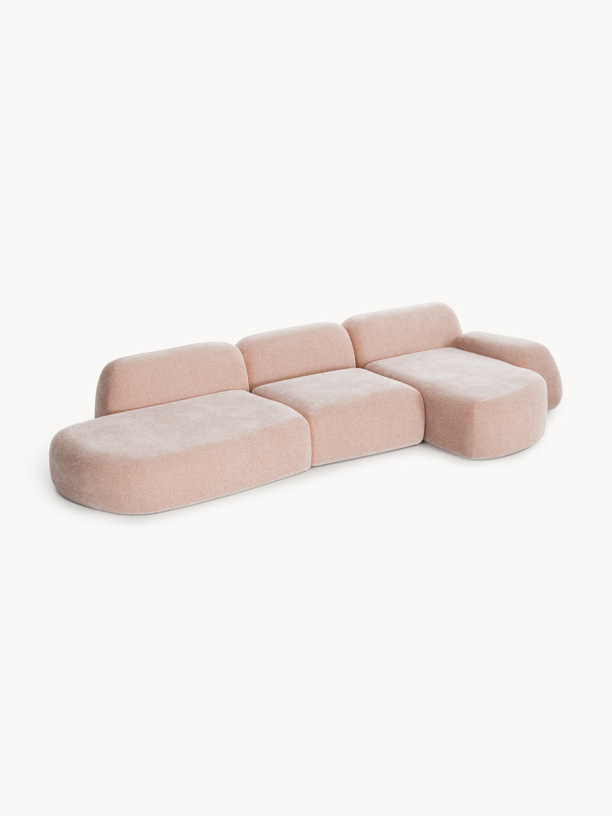 Wolka 4-Seater Modular Corner Sofa with Chaise Longue