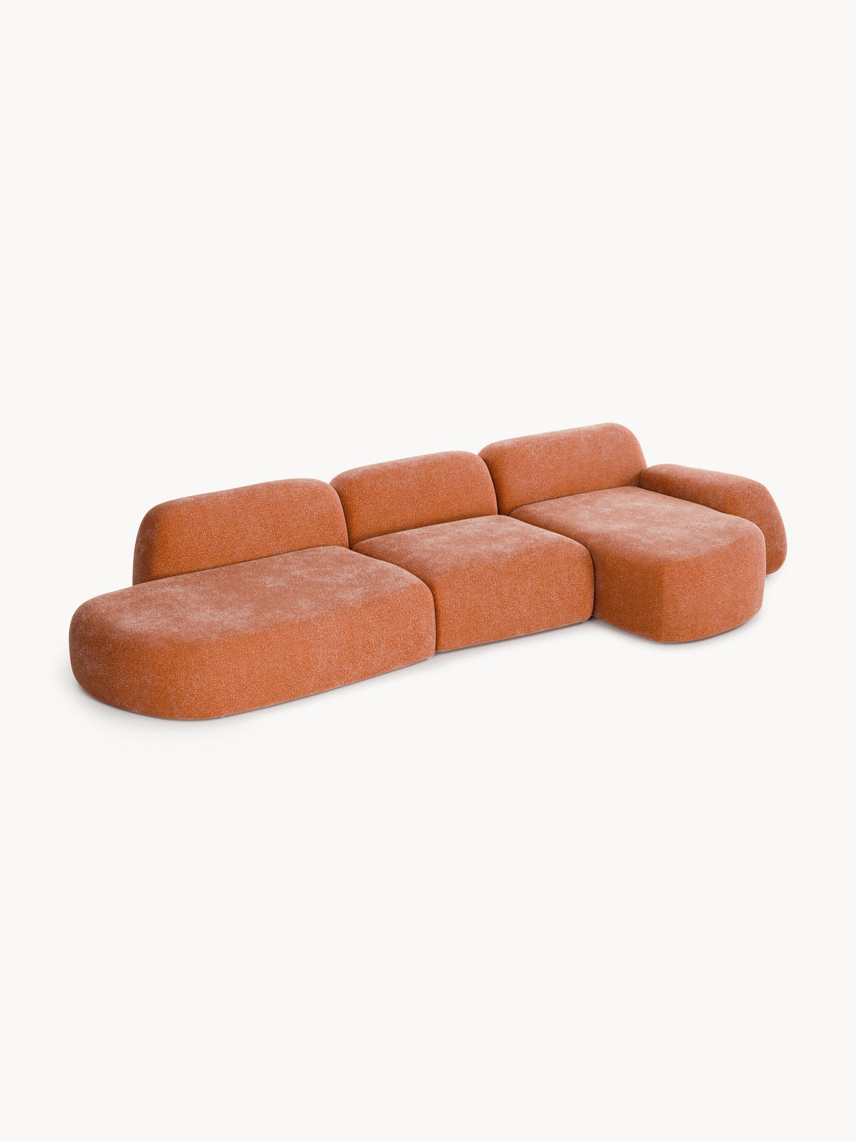 Wolka 4-Seater Modular Corner Sofa with Chaise Longue