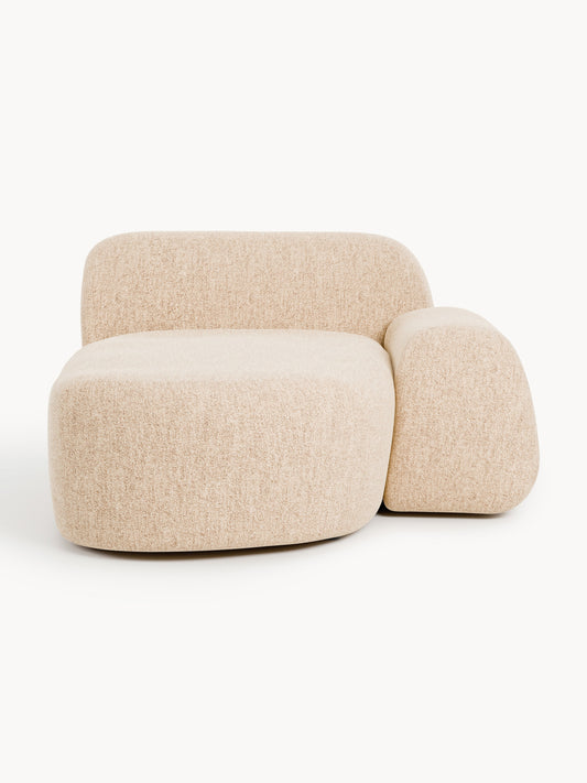 Wolka Chaise Corner Module in Bouclé
