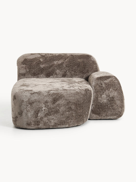 Wolka Chaise in Teddy Bouclé