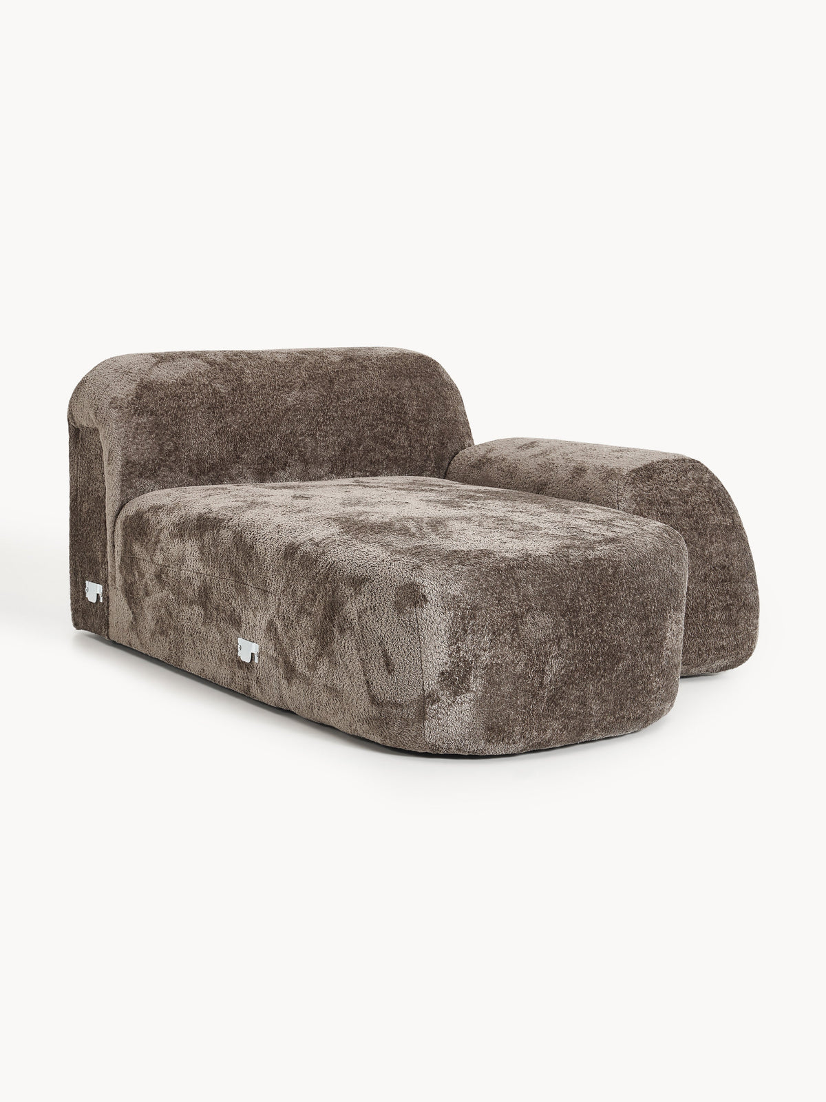 Wolka Chaise in Teddy Bouclé