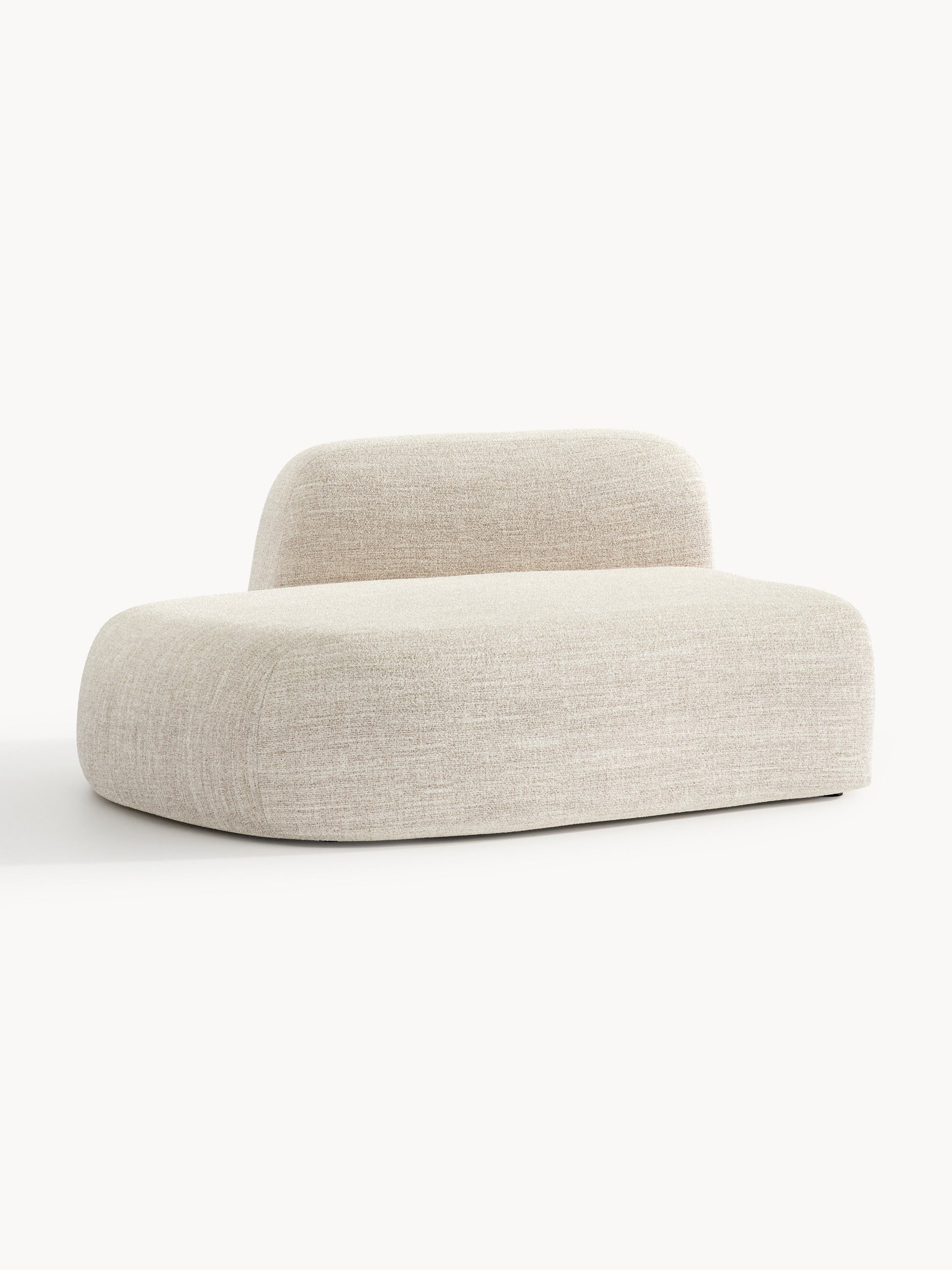 Wolka Chaise Module in Bouclé