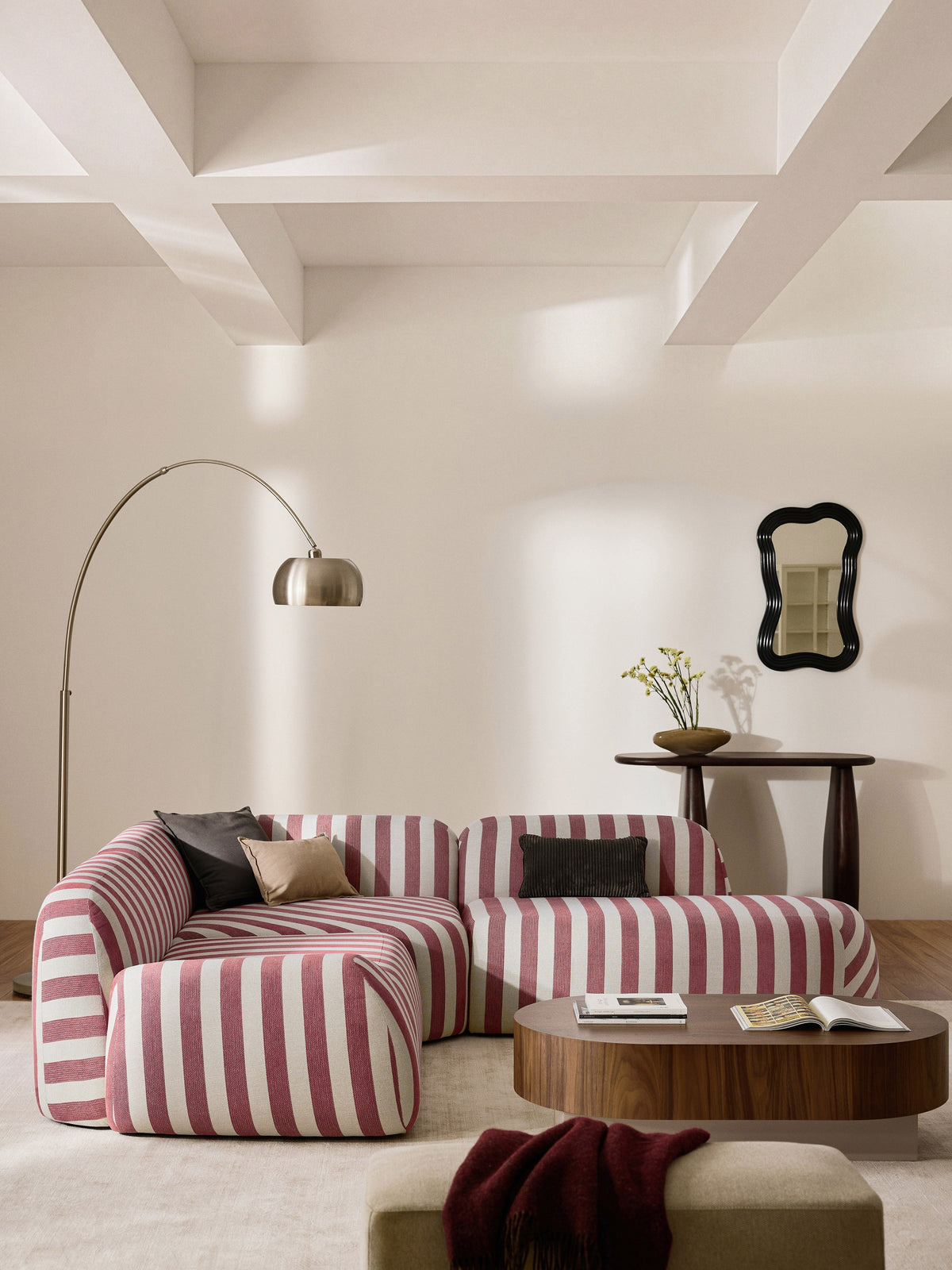 Wolka Chaise Module, Striped