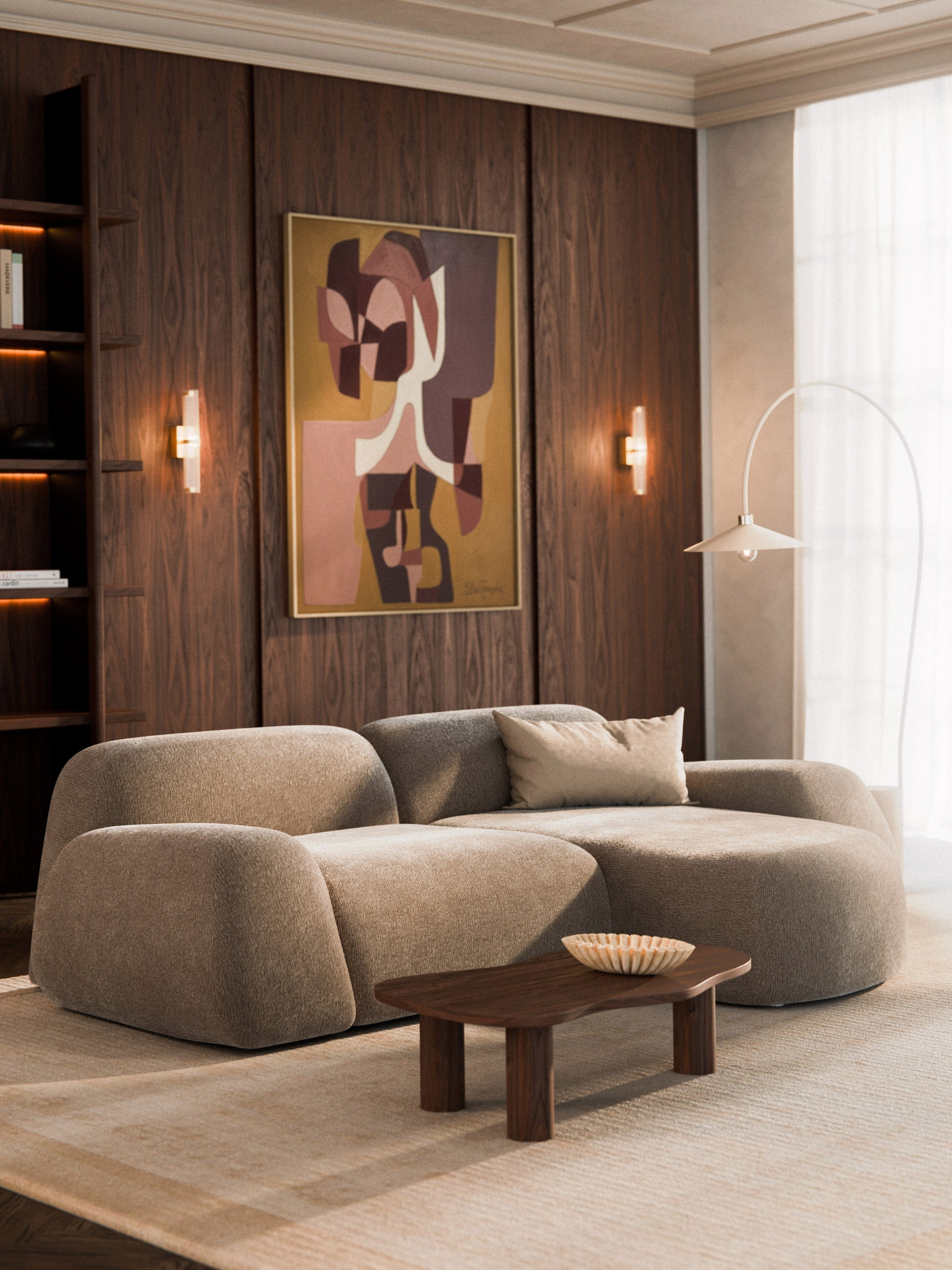 Wolka Corner Module with Chaise
