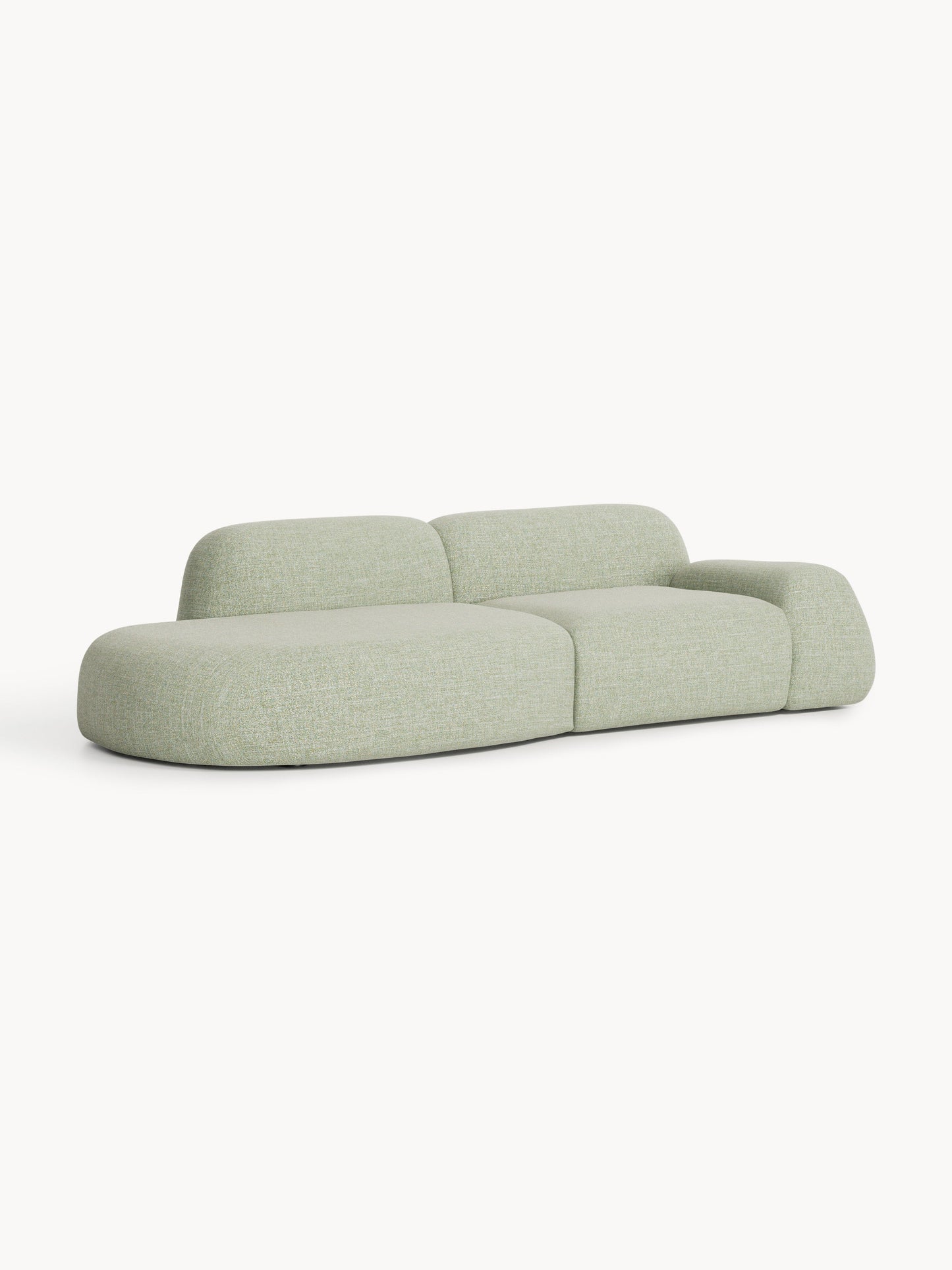 Wolka Modular Chaise in Bouclé (3-Seater)