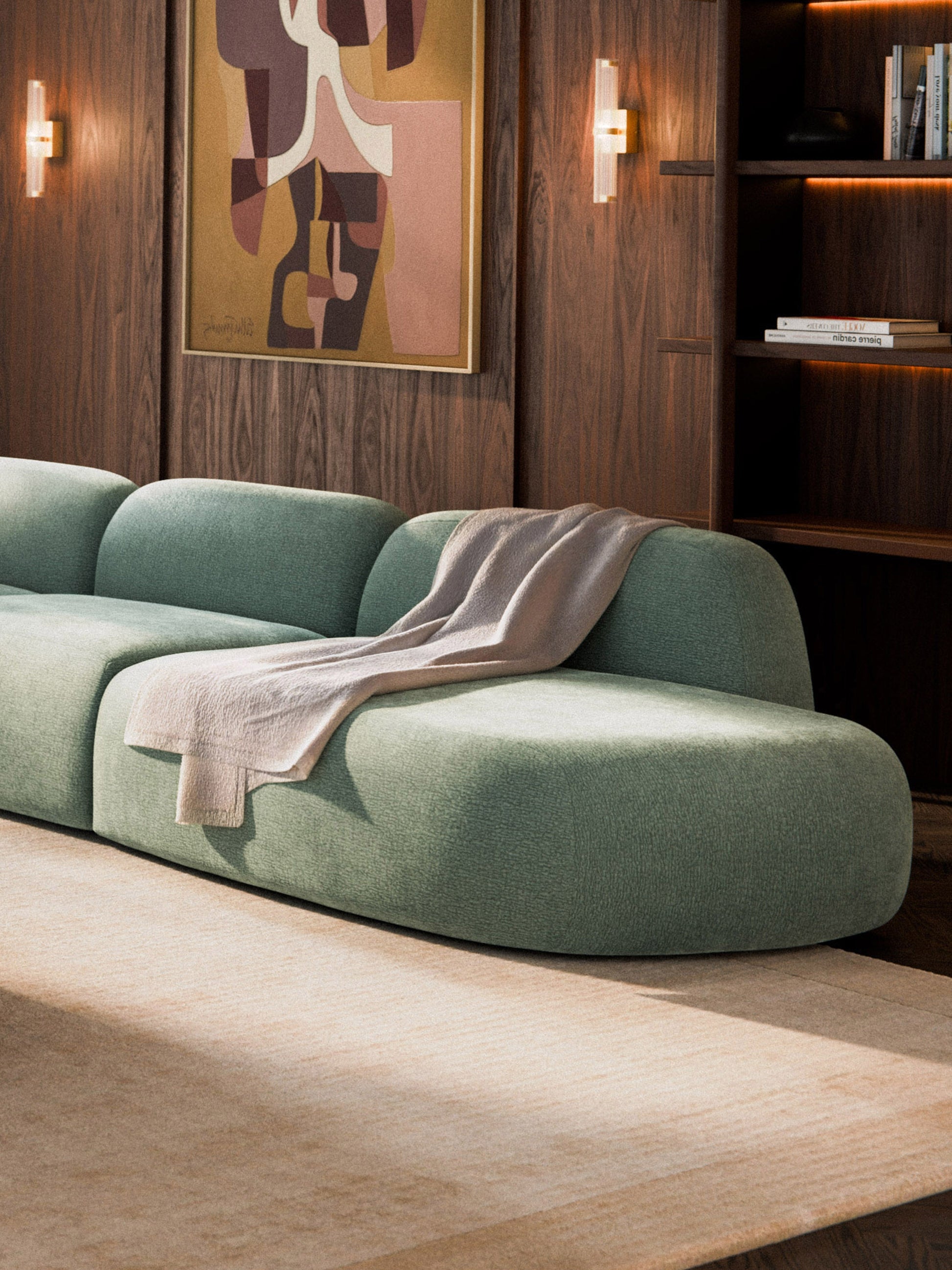 Wolka Modular Chaise Section