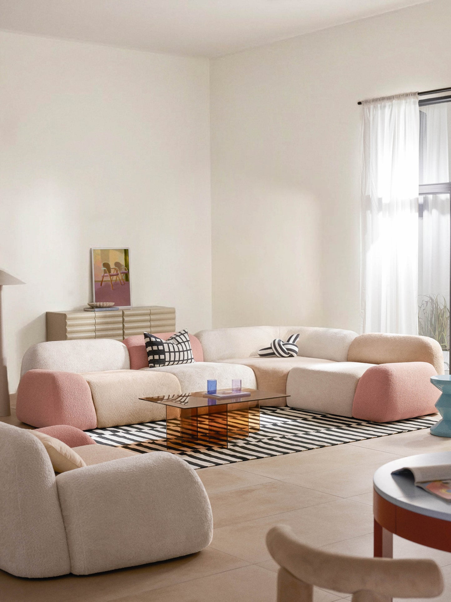 Wolka Modular Corner Sofa (4-Seater), Fuorisalone Edition