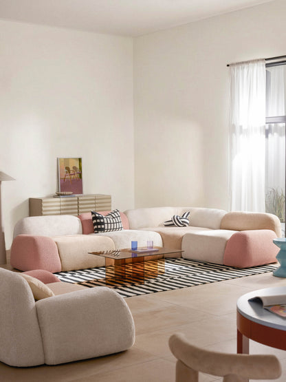 Wolka Modular Corner Sofa (4-Seater), Fuorisalone Edition