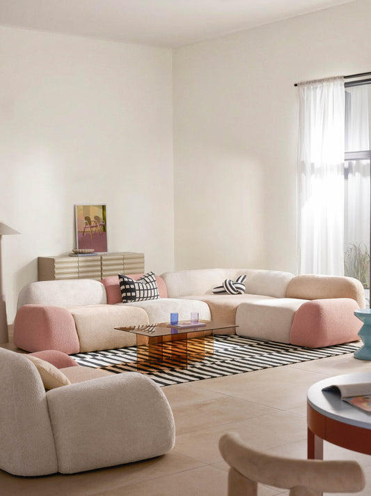 Wolka Modular Corner Sofa (4-Seater), Fuorisalone Edition
