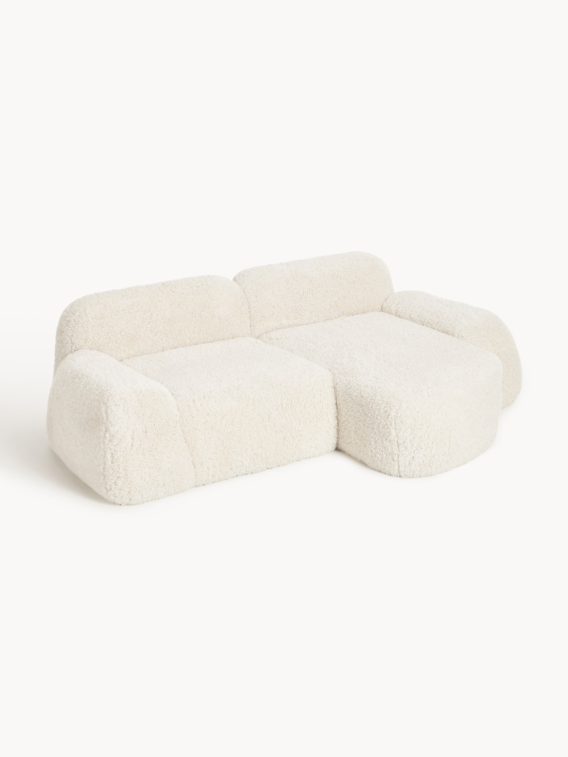 Wolka Modular Corner Sofa in Teddy (3-Seater)