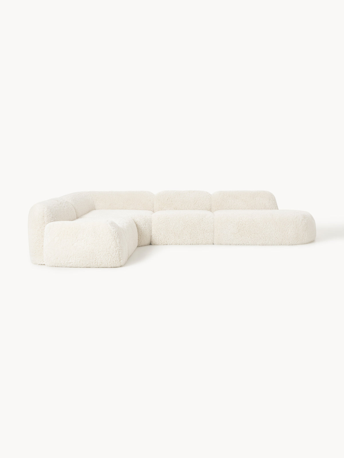 Wolka Modular Teddy XL Corner Sofa with Chaise Longue