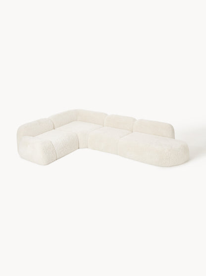 Wolka Modular Teddy XL Corner Sofa with Chaise Longue