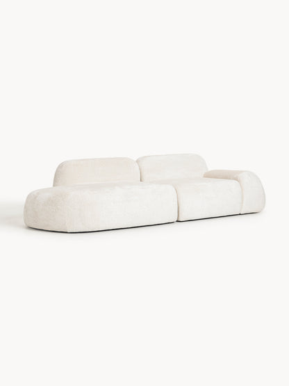 Wolka Teddy Bouclé Modular Chaise (3-Seater)