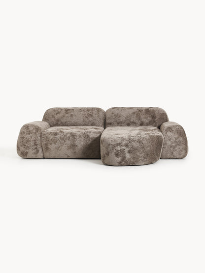 Wolka Teddy Bouclé Modular Corner Sofa (3-Seater)