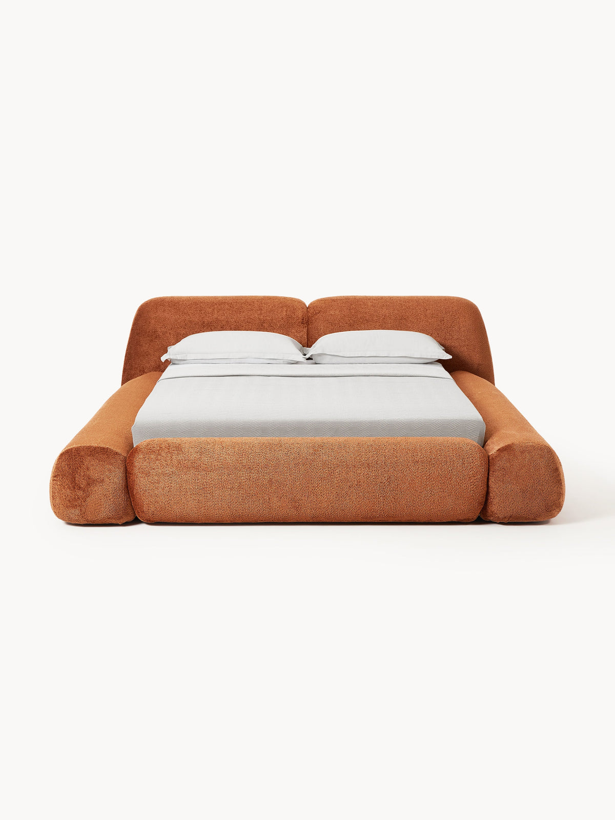 Wolka Teddy Bouclé Upholstered Bed