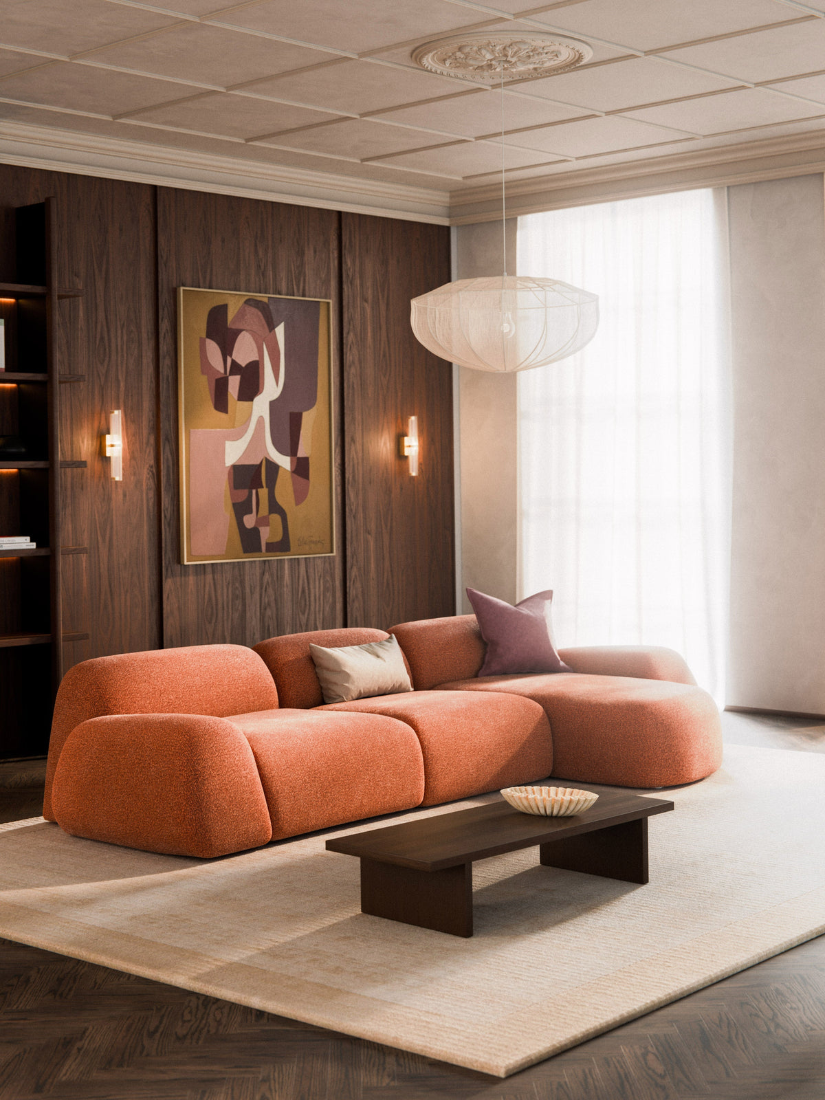 Wolka Teddy Modular Corner Sofa (4-Seater)