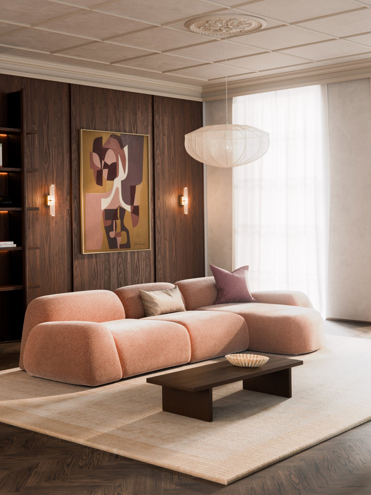 Wolka Teddy Modular Corner Sofa (4-Seater)