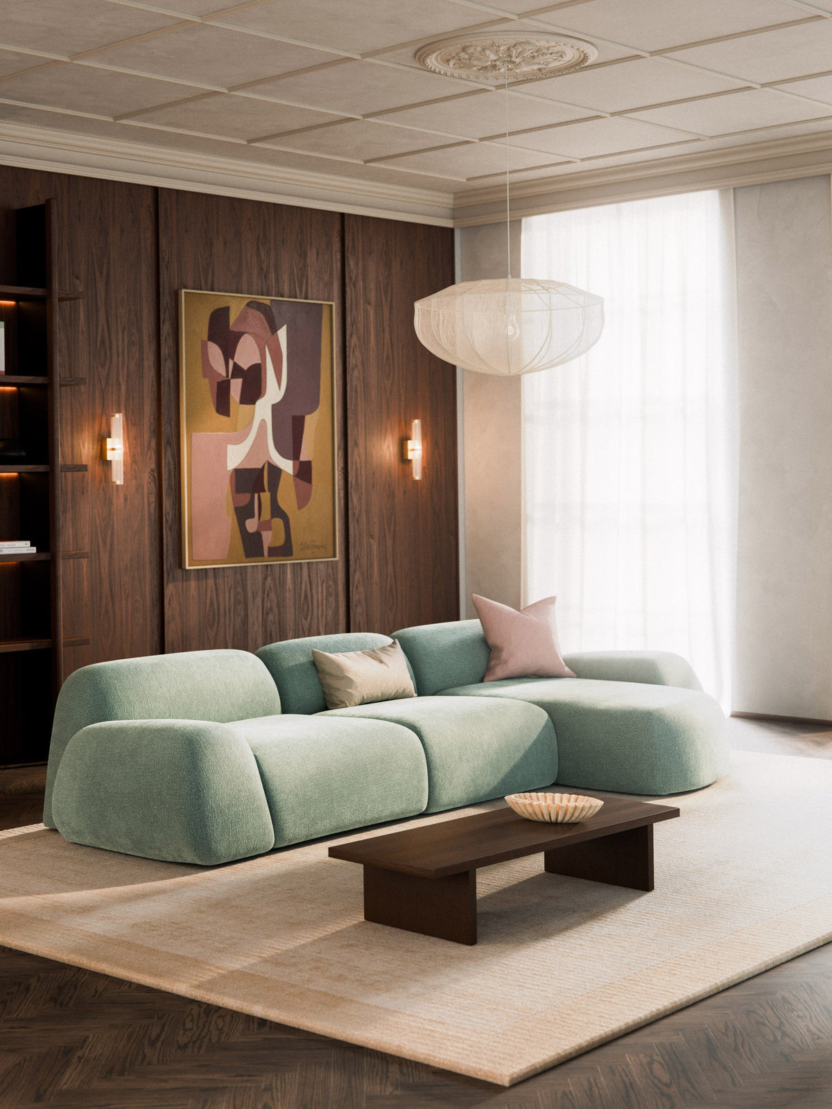 Wolka Teddy Modular Corner Sofa (4-Seater)